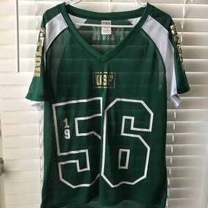 VICTORIA'S SECRET PINK USF BULLS JERSEY LARGE